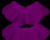 purple fluff dress
