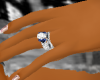 Saphire/diamond Ring