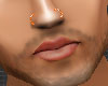 *Orange Nose piercing