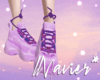 N| Sneakers 80's Purple