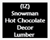 Snowman Hot Choc Melted