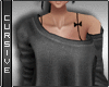 |C| Draped Sweater Gray
