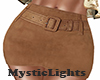 ML! Brown Leather Skirt