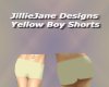 {JJ} Yellow Boy Shorts