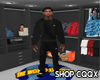 Alo Quarter Zip Black