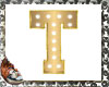 marquee letter T