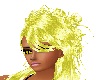 Rave curly hair yellow