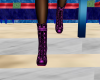 (K) Lila Metalic boots