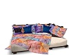 pallete bed with covers