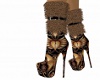 Brown Butterfly Boots