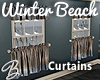 *B* Winter Beach Curtain