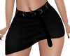 Sassy Black Belted Skirt