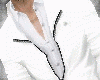 SEXY white leathe jacket