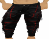 blk red dragon pant