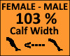 Calf Scaler 103%