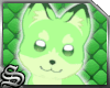 [S] Cute fox green[P]