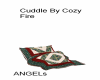 Cuddle cozy fire