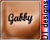 Gabby chest tattoo