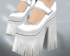 G. Plat loafers