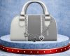 True Denim White Bag