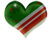Christmas Heart-sticker