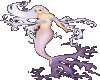 light purple  mermaid