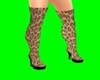 (MN1)lepard thigh boots