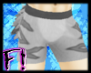 F! Silver Neko Shorts