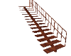 Linear Dark Wood Stair R