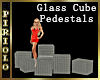 Glass Cubes W 9 Poses