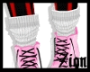Pink Boots w/ socks
