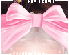 $K Big Pink Bow