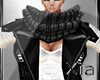 [X] Jacket + Scarf Black