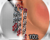 T~Red jewelry Earrings