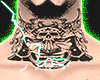 D! Neck Tattoo Samurai