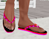Misha Red Flip Flops
