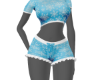 Blue Christmas Pajamas