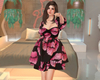 LN; lips mini gown