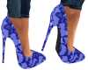 Blue Lace Pumps