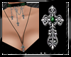 Olive Gothic Necklace