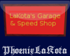 LaKota Garage Sign