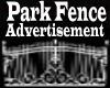 Park Fence Advertisement