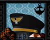 Black captain hat