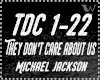 They Don't Care . COVER