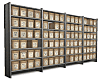 Archives in Boxes Shelf