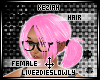 .L. Keziah Blush Hair