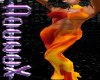 ") STRAPPY DRESS FIRE