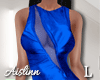 Blue Shimmer Dress L