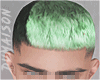 Mint & Black Hair