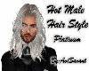 Hot Male Hair Platinum